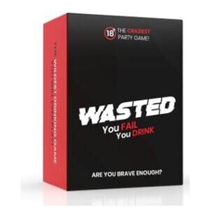 Wasted Drinking Game 18 The Craziest Party Game